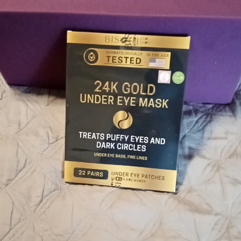 24K Gold Under Eye Mask